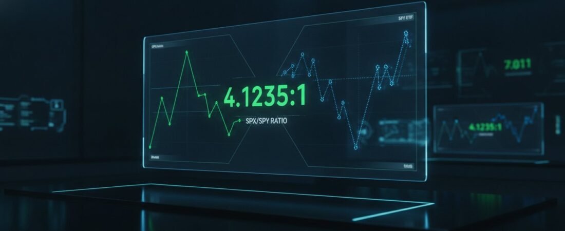 SPX SPY Ratio Formula: Technical Implementation in Thinkorswim