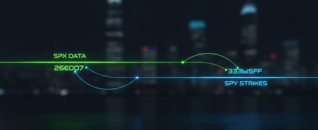 SPX SPY Ratio Tool Online: Technical Reference for Real-Time Strike Mapping