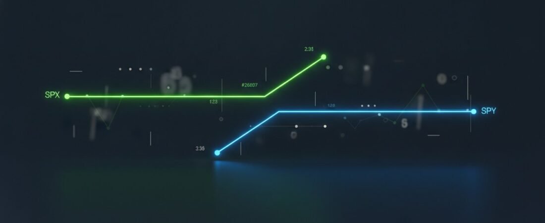 SPX SPY 10x Ratio Explained: Technical Mechanics and Ratio Deviation